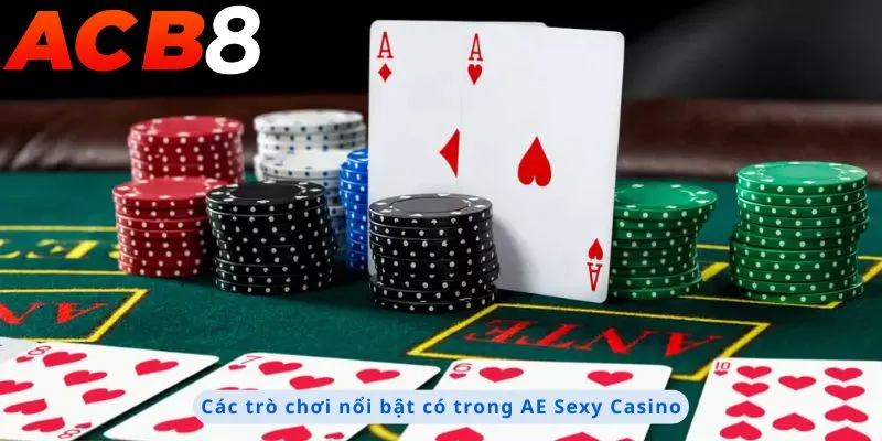 Các trò chơi nổi bật