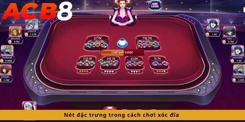 Cách Chơi Xóc Đĩa 2 Nét đặc trưng trong cách chơi xóc đĩa