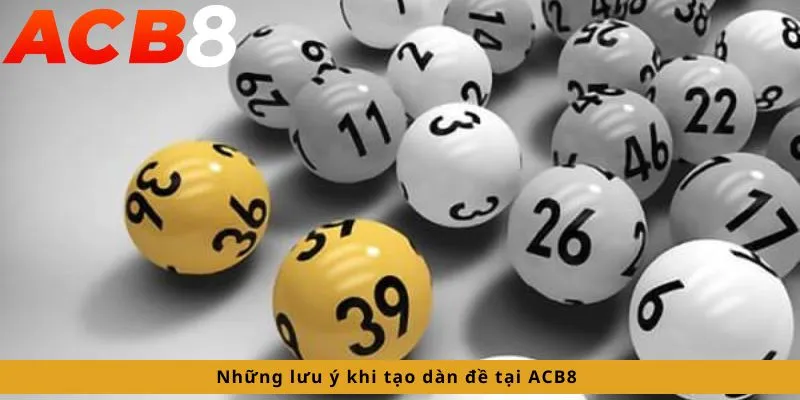 Những lưu ý khi tạo