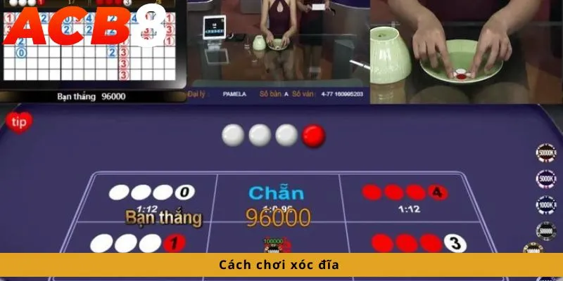 Cách chơi xóc đĩa