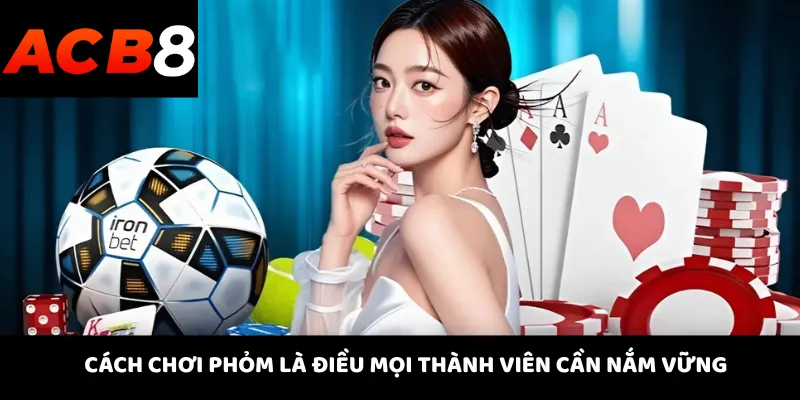 Cách Chơi Phỏm là điều mọi thành viên cần nắm vững